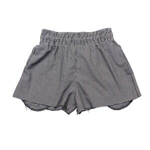 Uncommon Threads Houndstooth Elastic Waist Shorts Black White Style 4000 Mens M
